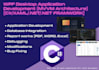 develop wpf desktop applications in dot net with mvvm structure