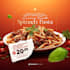 design restaurant flyer, trifold food menu, digital menu, ad