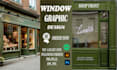 design outstanding window graphics , shopfront for you