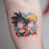 make comic cartoon anime tattoo design