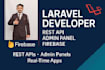 design laravel backend with real time updates and devops setup