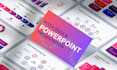 design powerpoint presentation, research slides,  and pitch deck