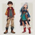 create a illustration anime or roleplaying character