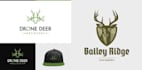do outdoor logo badges for mountain camping hunting fishing