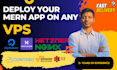 deploy your mern application to any vps