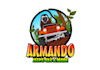 design unique armando rent car logo