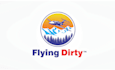 design eye catching pilot scapes flying dirty logo