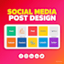 design creative social media post
