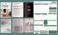do journal design, workbook design, planner, fillable and printable pdf format