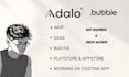 develop adalo bubble io glide buildfire website mobile web app saas mvp expert