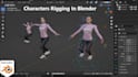 do advance 3d character rigging for maya, cinema 4d, blender, mixamo, unity game
