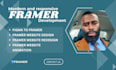 design framer website, framer landing page, figma to framer, wix expert