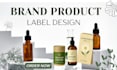 do brand product label design and product packaging design