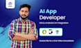develop ai mobile app, ai integration ios app, android app, mobile app developer