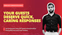 handle airbnb guest communication professionally