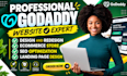 develop godaddy website design godaddy website redesign godaddy