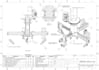 technical cad drawings illustration for product or idea