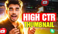 design high CTR youtube thumbnails for creators