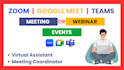 professionally moderate your webinars and remote events