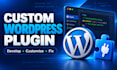 develop, customize or fix wordpress and woocommerce plugins