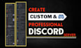 set up custom discord server gaming fivem rust game server and server developer