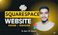 do squarespace website design, squarespace store, figma to squarespace website