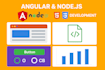create dynamic web app using angular, postgres, nodejs and spring boot