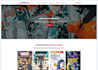build comic website for your business