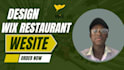 design wix restaurant website with ordering wix seo