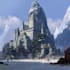 paint fantasy and sci fi concept art environments, buildings