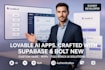 build web app, ai saas mvp app with lovable, fix bug, bolt new, supabase cursor