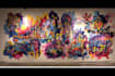 create graffiti pop art canvas designs and murals