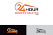 do modern professional custom clock logo design