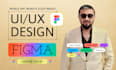 do figma website design, figma app design, website uiux