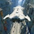do spaceship concept art or starship or sci fi vehicle