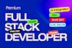 full stack developer ai full stack web developer for ai web app development
