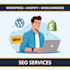 optimize SEO for wordpress, woocommerce, and shopify websites