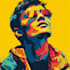 unique a pretty wpap or abstract pop art portrait my style
