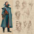 create scifi, fantasy, superhero character design
