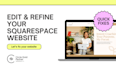 edit your squarespace website