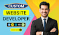 build and rebuild custom website full stack, front end, back end developer