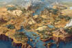 do fantasy map design vector map illustration city map