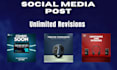 design social media poster