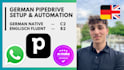 setup your pipedrive CRM and automate processes in german