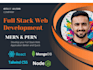 be your mern and pern web programmer, mongodb postgresql express react node js