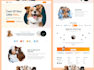 develop ai pet care website, veterinary website, pet tracking website