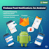 integrate push notifications for your android and ios apps