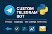 create a powerful custom telegram bot with python aiogram