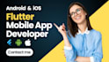 develop a professional flutter mobile app for android and ios