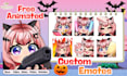 draw unique streamer emotes for your vtuber character